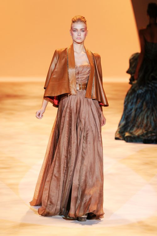 Illustration for article titled Christian Siriano Spring 2011: Romance, Drama, Ferosh!